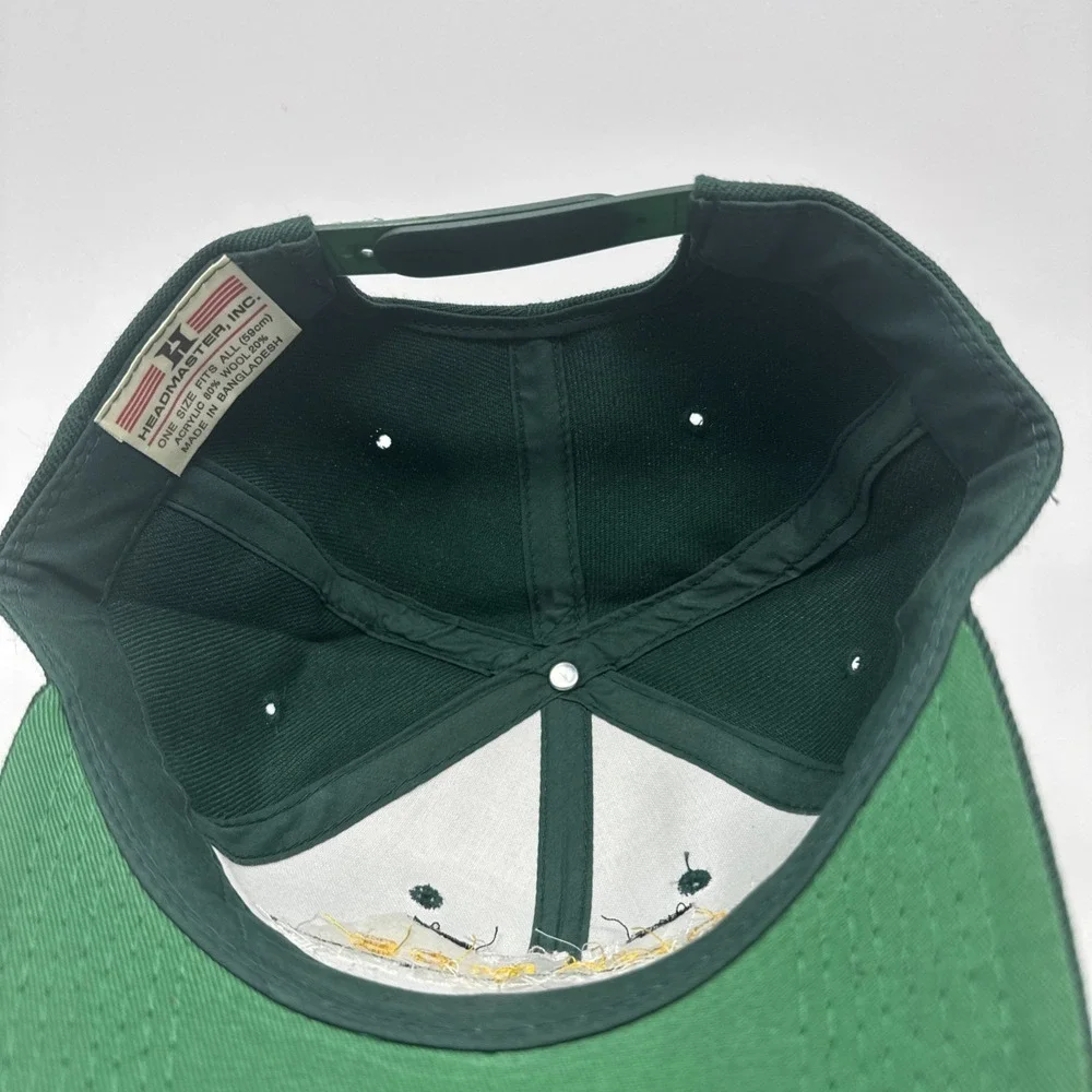 Vintage Green Bay Packers 1997 NFC‎ Champions Snapback Hat Cap Wool Blend